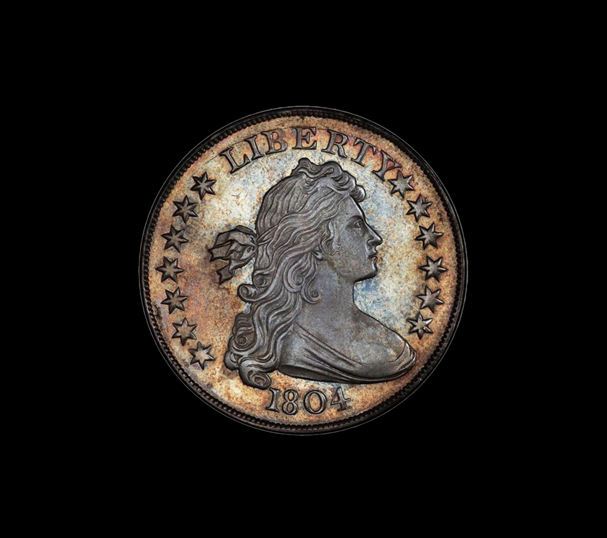 1804 Draped Bust Dollar- $7.68M